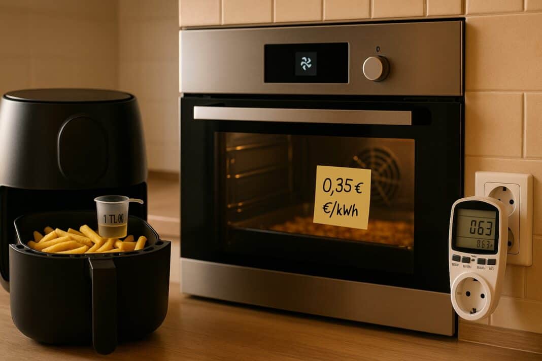 Airfryer vs. Backofen: Stromkosten 2026 im Härtetest