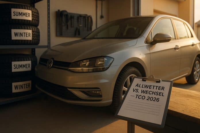 Allwetter vs. Wechsel – der große TCO‑Check 2026
