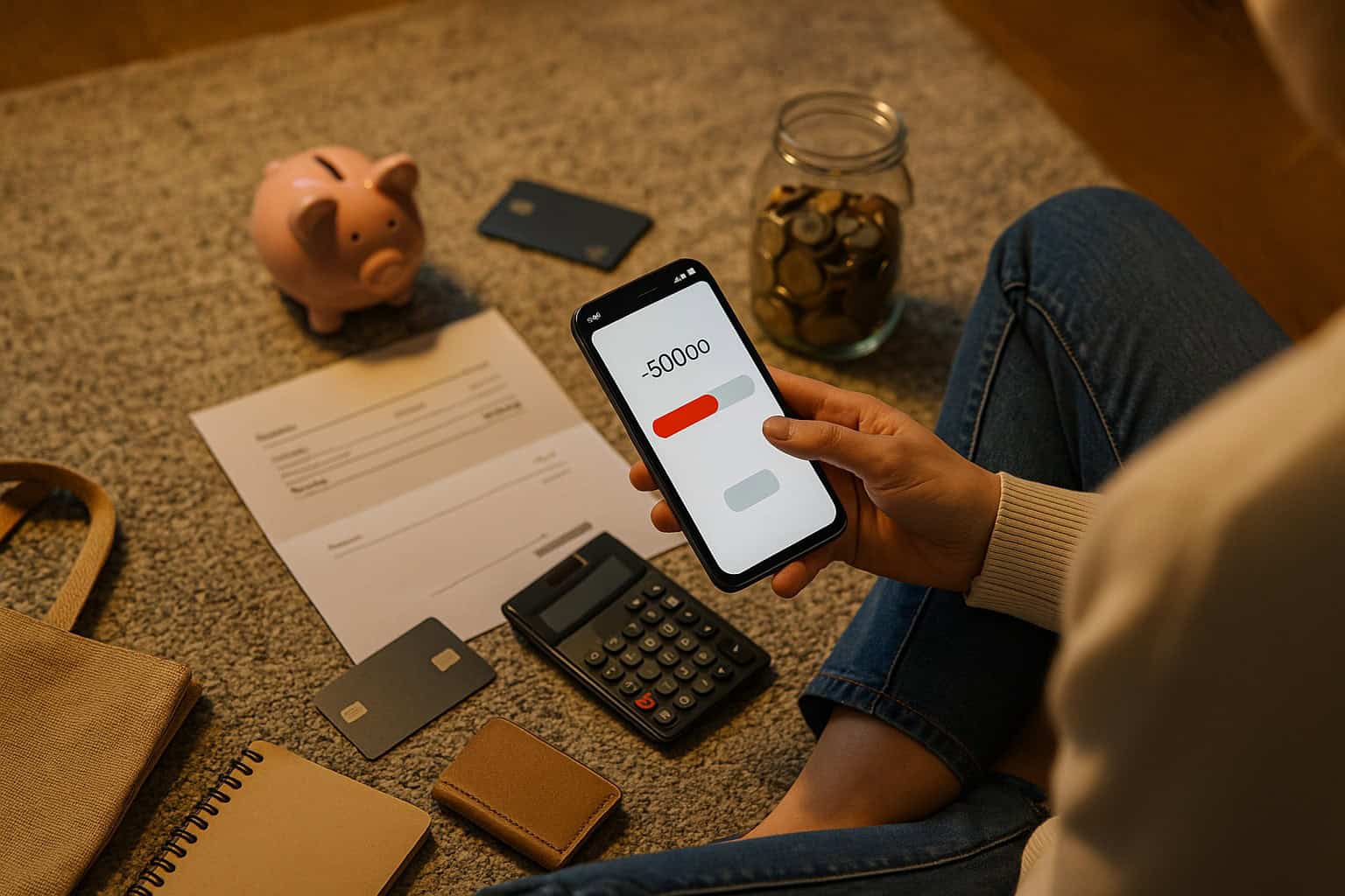 Ausgleich Girokonto Ausgleich Girokonto – Dispo-Warnung am Smartphone, abends