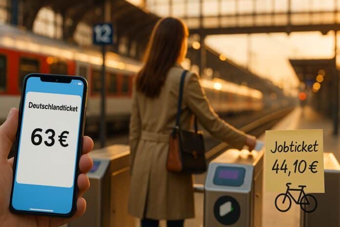 Deutschlandticket 2026: Preis im Blick, Jobticket nutzen