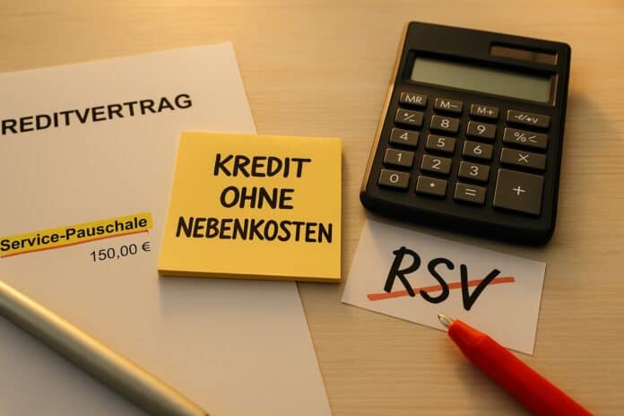 Kredit ohne Nebenkosten – Vertrag prüfen & sparen