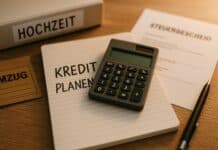 Hochzeit, Umzug, Steuer: Kredit clever planen Kredit planen für Hochzeit, Umzug & Steuer – dein Sparplan