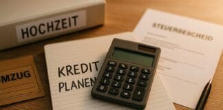 Hochzeit, Umzug, Steuer: Kredit clever planen Kredit planen für Hochzeit, Umzug & Steuer – dein Sparplan