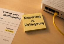 Strom, Gas, Internet: Neuvertrag vs. Verlängerung – was spart wirklich? Neuvertrag vs. Verlängerung – Kosten klar vergleichen