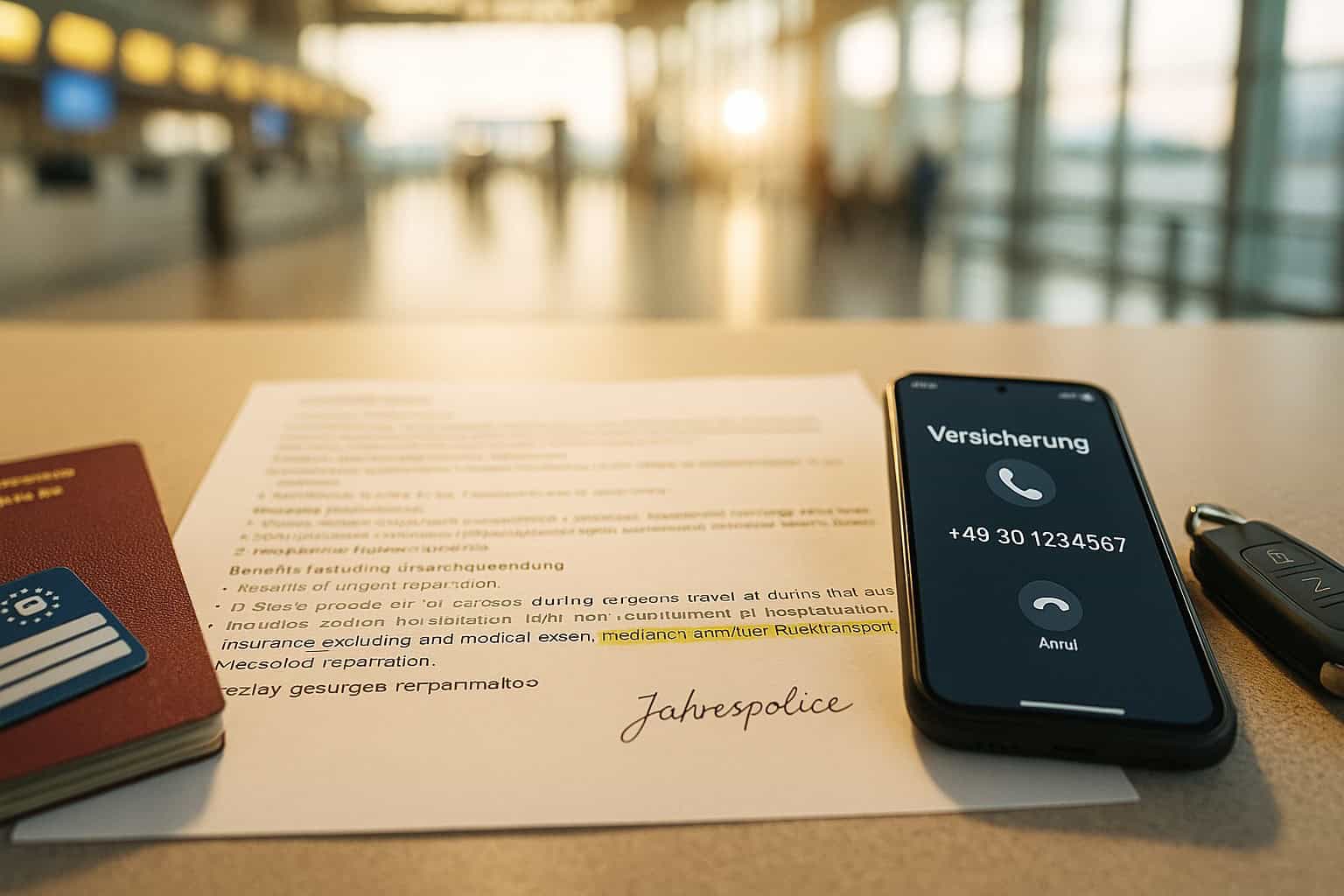 Reiseschutz am Schalter Reiseschutz am Schalter – EHIC, Jahrespolice & Hotline