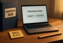 Sanieren statt Neubau: Kredit & Fördermix 2026 Sanieren 2026: Kredit & Förderung