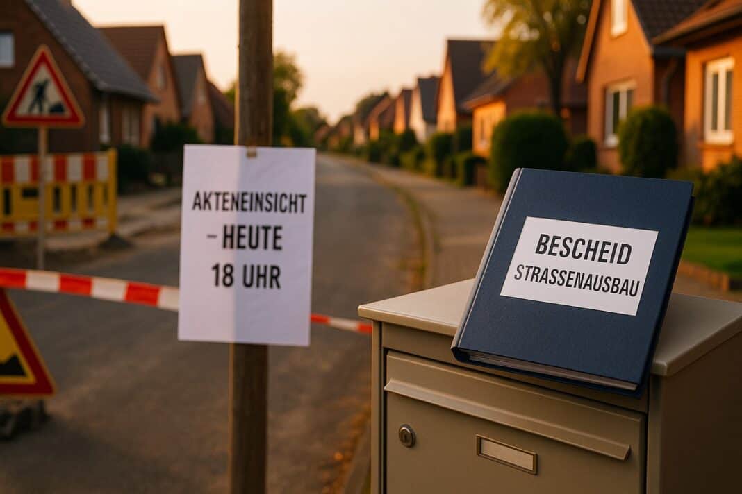 Anwohner wehren sich gegen Straßenausbau-Beiträge