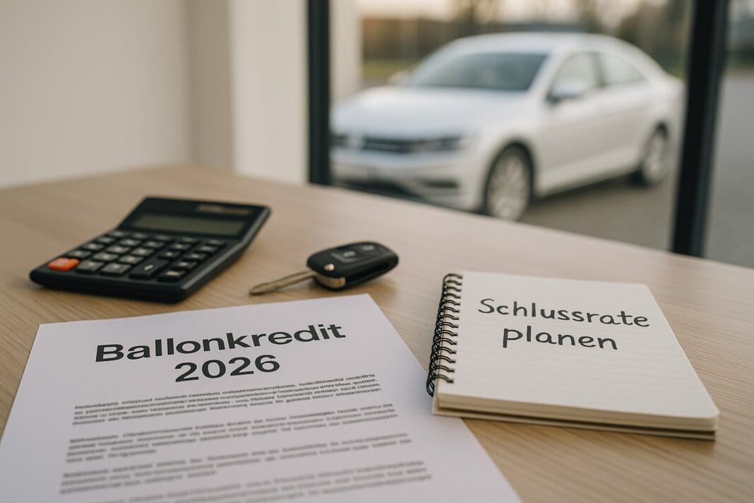 Ballonkredit 2026: Schlussrate smart planen