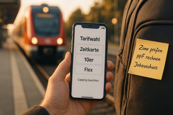 Clever umsteigen – dein günstigster ÖPNV‑Tarif auf einen Blick