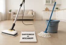 Dampfreiniger vs. Wischmopp: Anschaffung vs. Folgekosten Dampfreiniger vs. Wischmopp im Kostencheck