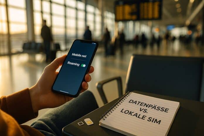 Datenpässe vs. lokale SIM – Roaming-Kosten im Blick behalten