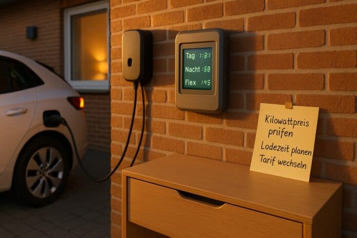 E-Auto zu Hause laden – cleverer Stromtarif statt teure Kilowatt