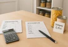 Einkaufszettel-System: Stückpreise & Vorratsrotation Einkaufszettel-System mit Stückpreisen und Vorratsrotation planen