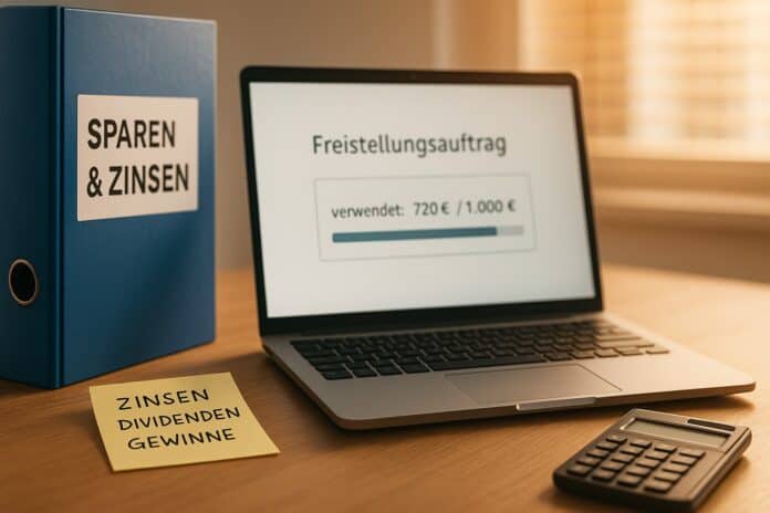 Freistellungsauftrag clever verteilen: mehr Netto vom Zins