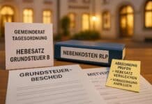 Grundsteuererhöhung in Rheinland-Pfalz: Wenn Hebesätze die Miete treiben Hebesatzbeschluss im Rathaus – so landet die Grundsteuer in deiner Miete