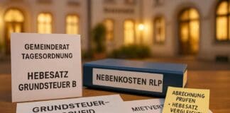Grundsteuererhöhung in Rheinland-Pfalz: Wenn Hebesätze die Miete treiben Hebesatzbeschluss im Rathaus – so landet die Grundsteuer in deiner Miete