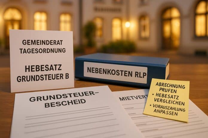 Hebesatzbeschluss im Rathaus – so landet die Grundsteuer in deiner Miete