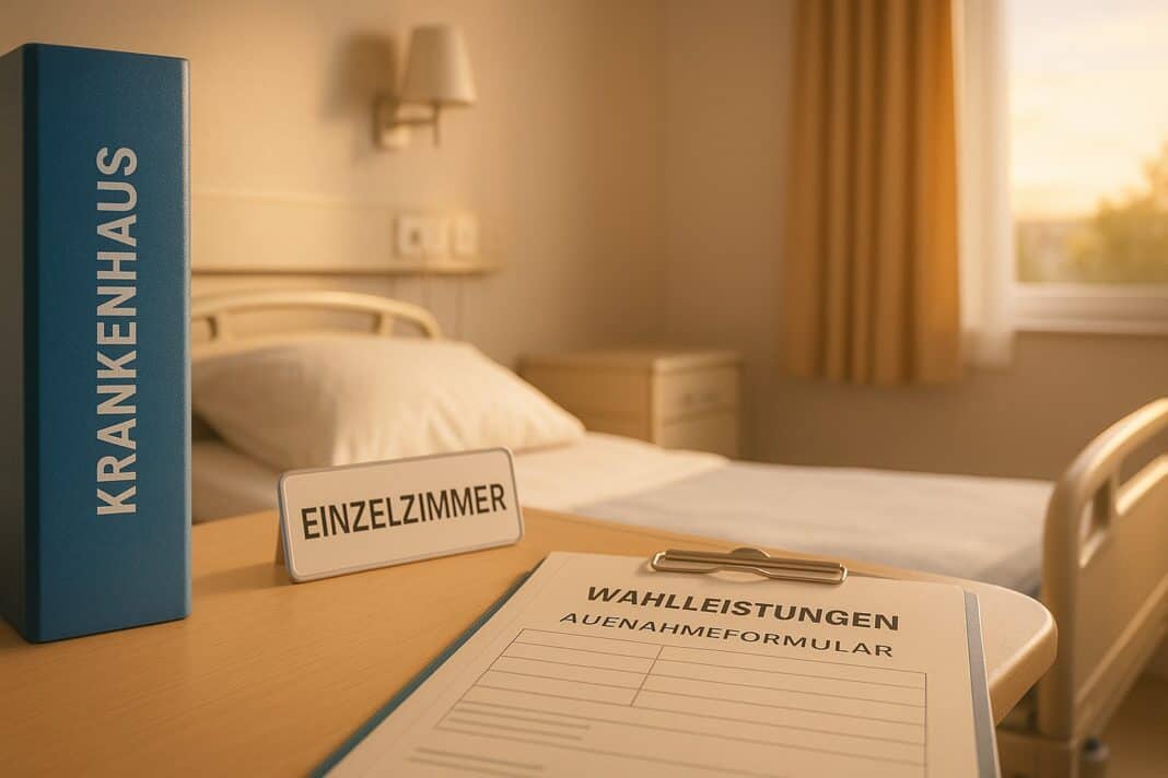 Krankenhauszusatz: Einbett, Chefarzt, Wahlleistungen