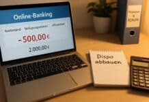 Dispo & Überziehung: so schadet es dem Score – und so nicht Online-Banking im Minus: Dispo & Überziehung im Blick behalten