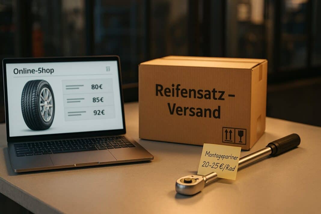 Online‑Reifen & lokale Montage – clever kombiniert