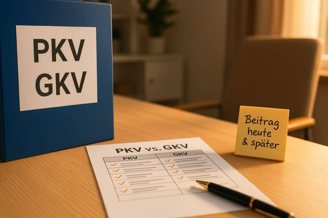 PKV oder GKV? Kosten, Leistungen, Wechselregeln