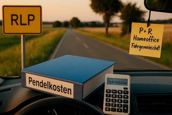 Pendelkosten real berechnen: RLP → Koblenz/Mainz/Ludwigshafen