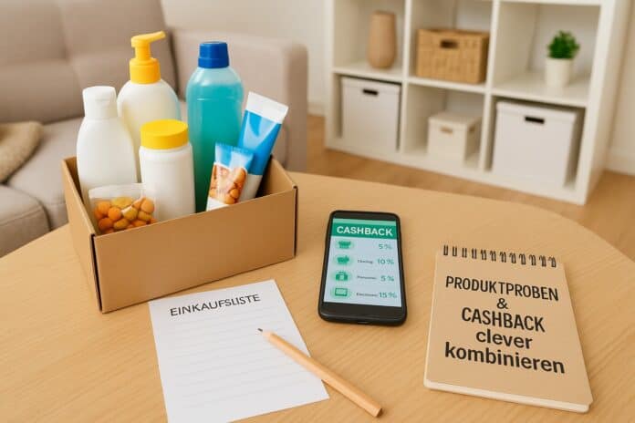 Produktproben und Cashback im Alltag clever kombinieren