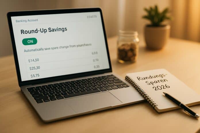 Automatisches Rundungs-Sparen im Alltag nutzen