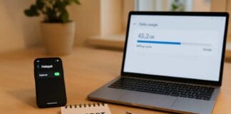 Hotspot richtig nutzen: Limit, Drossel, Fair-Use 2026 Smartphone-Hotspot 2026 – Datenlimit im Blick behalten