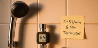 Sparduschkopf & Perlatoren: echte Einsparung oder Mythos? Sparduschkopf mit Durchflussanzeige: Warmwasser smart sparen