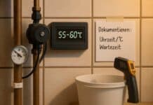 Warmwasser zentral absenken: Was ist zulässig – und dürfen die Kosten trotzdem voll umgelegt werden? Warmwasser in Berlin: Temperatur, Zirkulation, Umlage