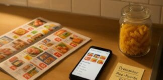 Wochenangebote planen: Von Prospekt zur 30 %-Ersparnis Wochenangebote planen: Prospekte + App‑Kombi in der Küche