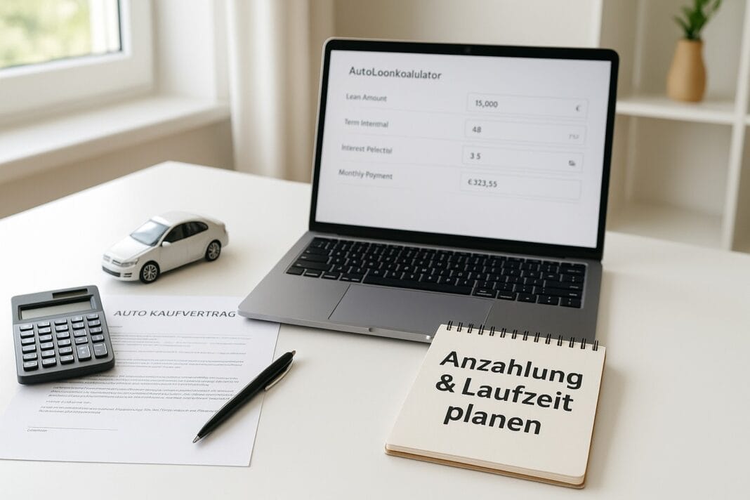 Anzahlung & Laufzeit: optimale Kombis 2026