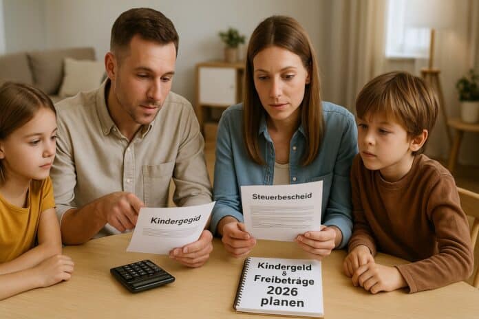 Kindergeld & Freibeträge 2026 im Familien-Check