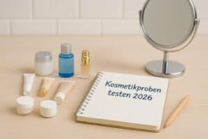 Kosmetikproben 2026: Pflege & Make-up erst testen, dann kaufen
