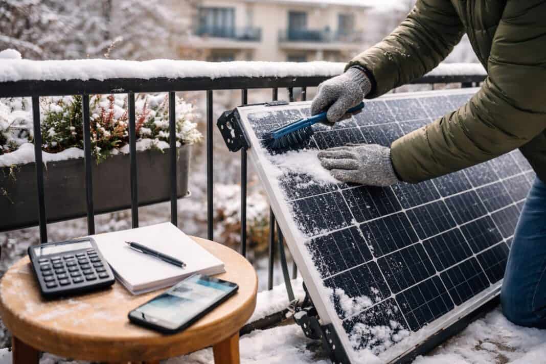 Mini-PV im Winter: Die unterschätzten Sparpotenziale