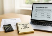 Netzentgelte 2026 sinken: bis ~50 € p.a. sparen Stromkosten prüfen mit sinkenden Netzentgelten 2026