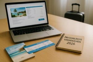 Pauschalreisen 2026 richtig vergleichen – Planung am Schreibtisch