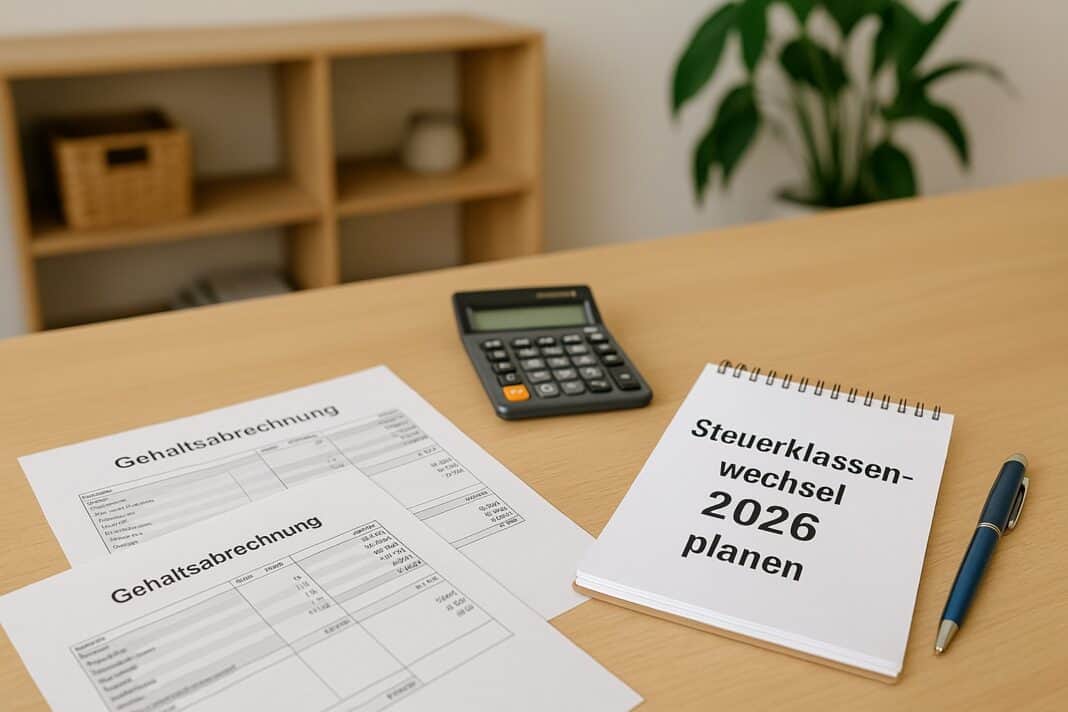 Steuerklassenwechsel timen: mehr Netto im Änderungsjahr
