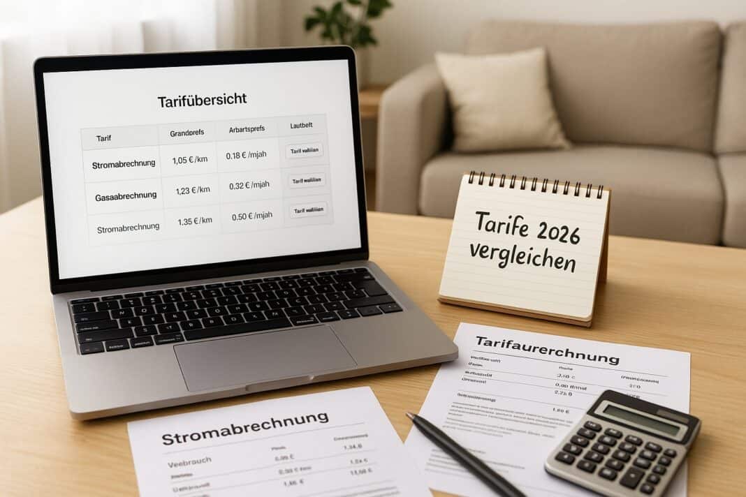 Tarifmodelle 2026 im Überblick