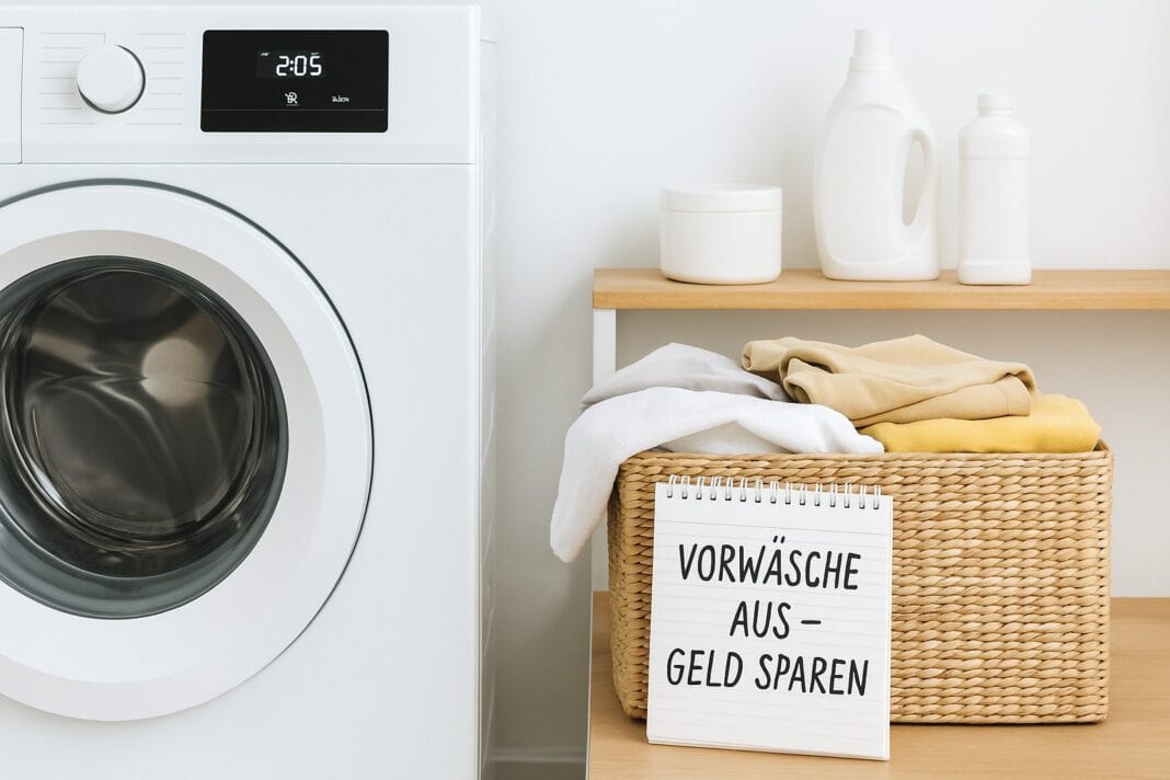 Vorwäsche-Mythos: wann du dir Geld einfach sparst