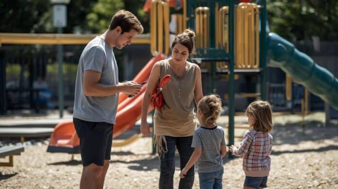 Familie plant ihre Freizeit bewusst und kostensparend