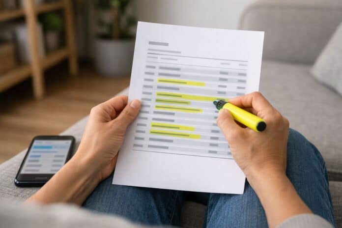 Kontoauszug-Check: Wiederkehrende Abbuchungen markieren